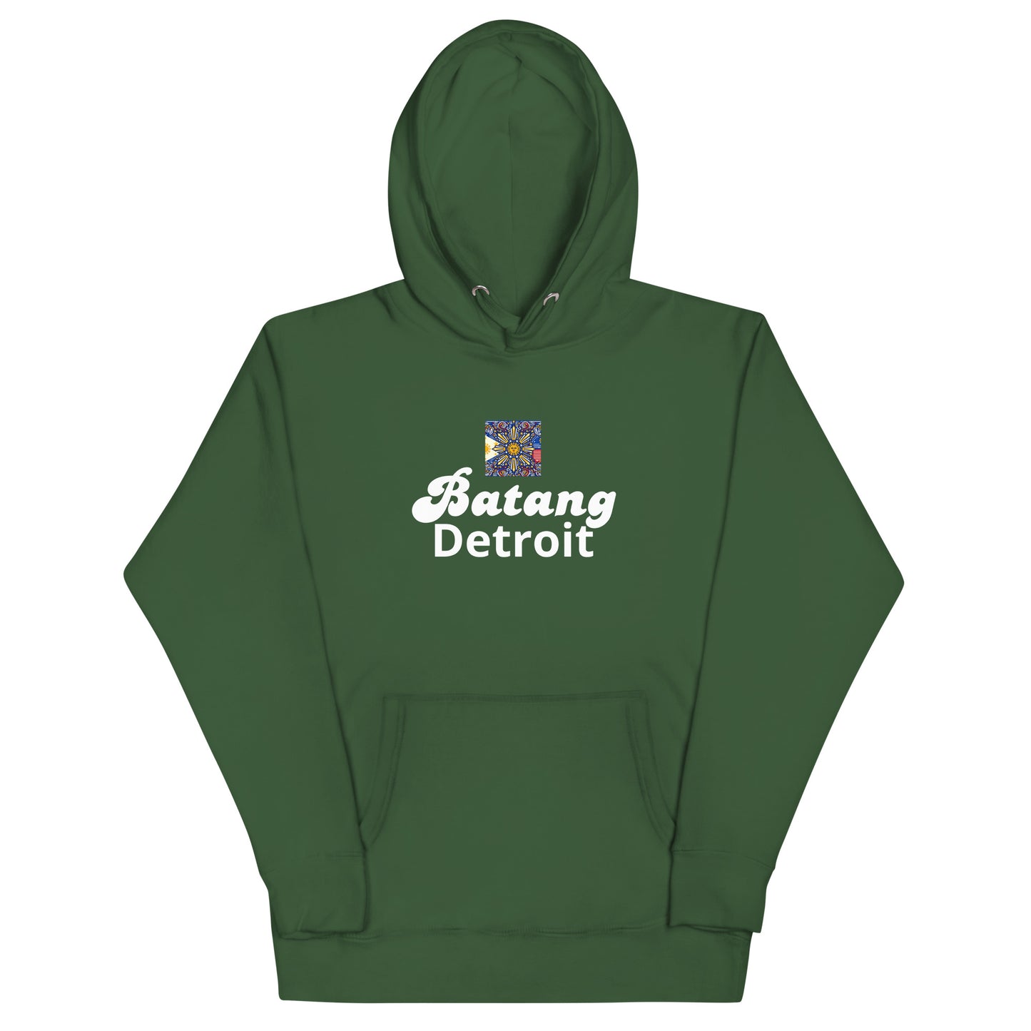 "Batang Detroit" Unisex Filipino Hoodie - Now Sold In USA, Canada and Europe