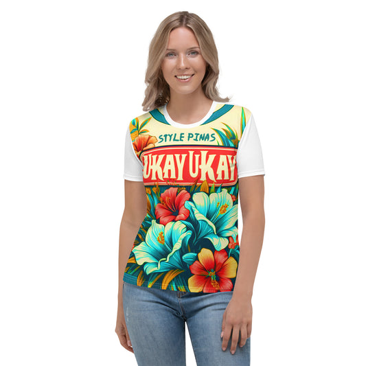 "Ukay Ukay Pinoy Style" All Over Women's T-shirt