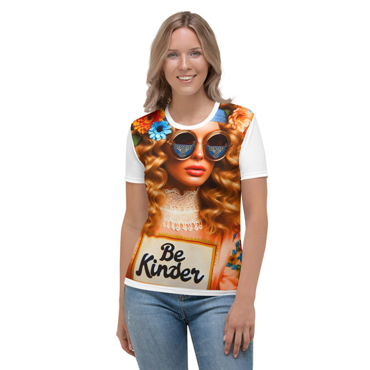 * "Be Kinder Sunglasses) (B) Women's T-shirt