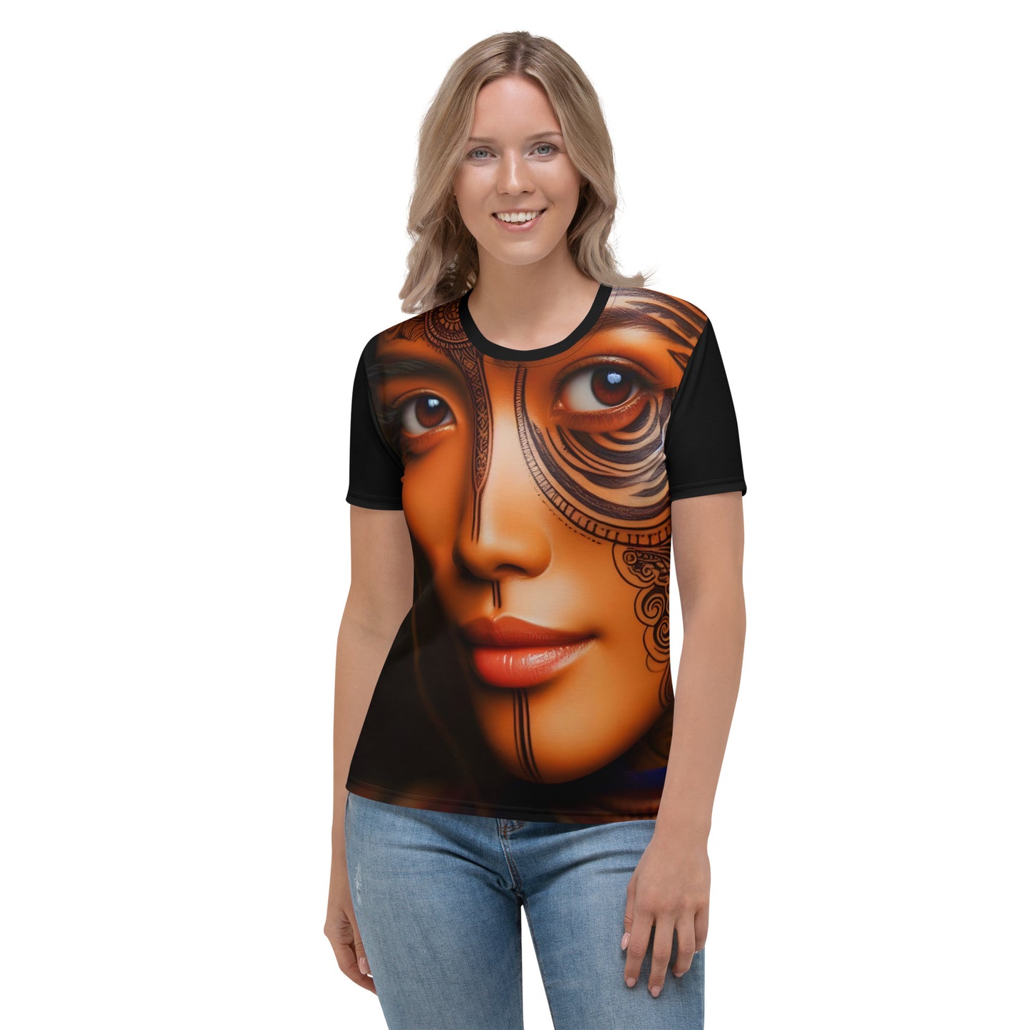 "Tattoo" (B)  All Over Women's T-shirt