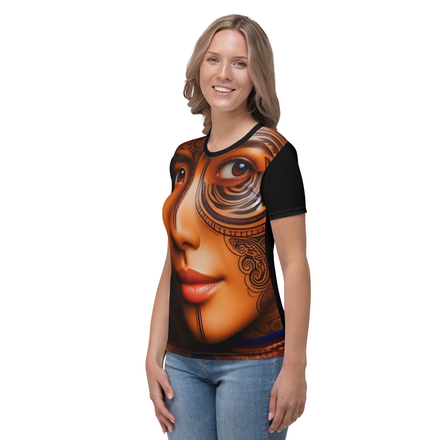 "Tattoo" (B)  All Over Women's T-shirt