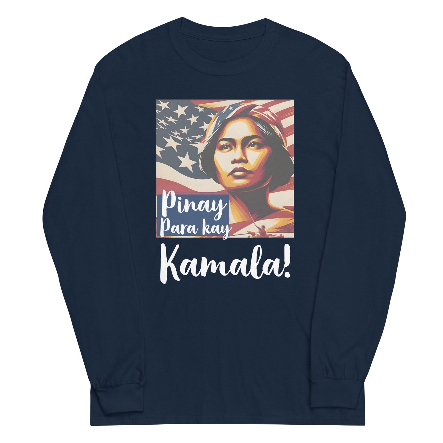 "Pinay Para Kay Kamala" Unisex Long Sleeve Kamala Harris for President Shirt