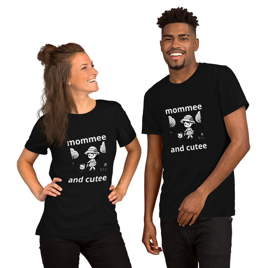 "mommee and cutee" (D) Unisex t-shirt*