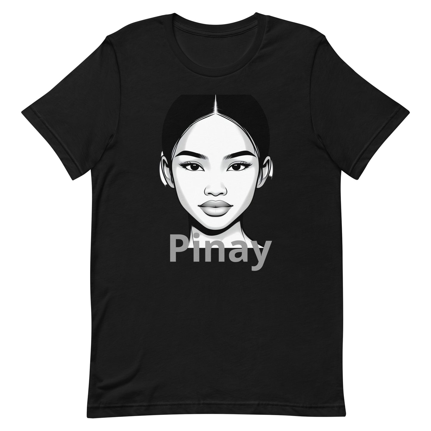 "Black and Pinay" (C) Unisex Filipino t-shirt