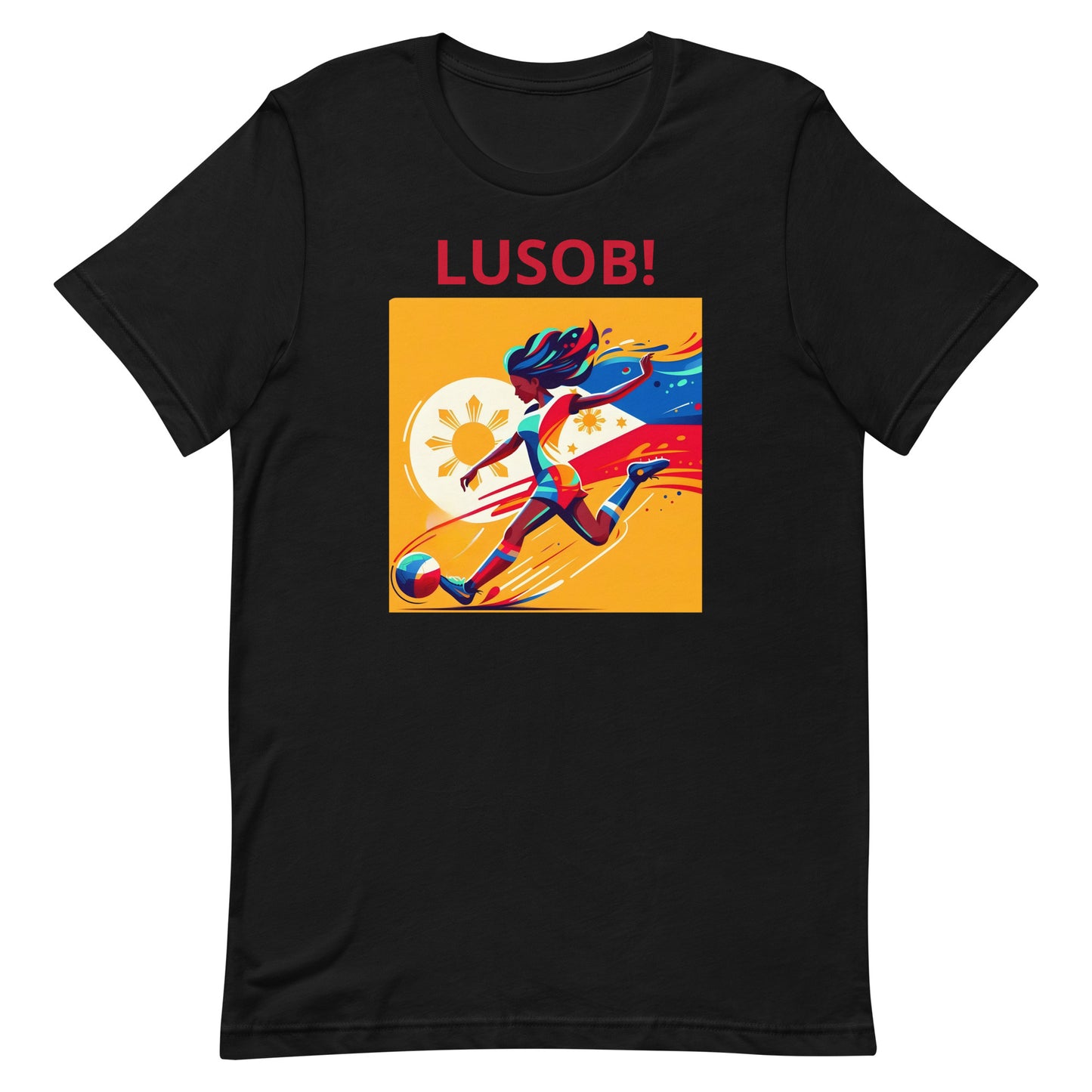 "Lusob!" (Attack) PinoyZ! Unisex Fiipino Teen t-shirt