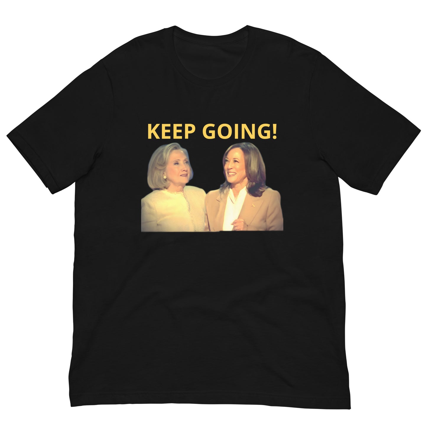 "Keep Going!" Unisex Kamala Harris for President t-shirt