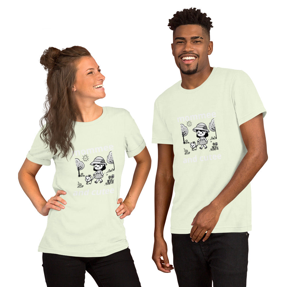 "mommee and cutee" (D) Unisex t-shirt*