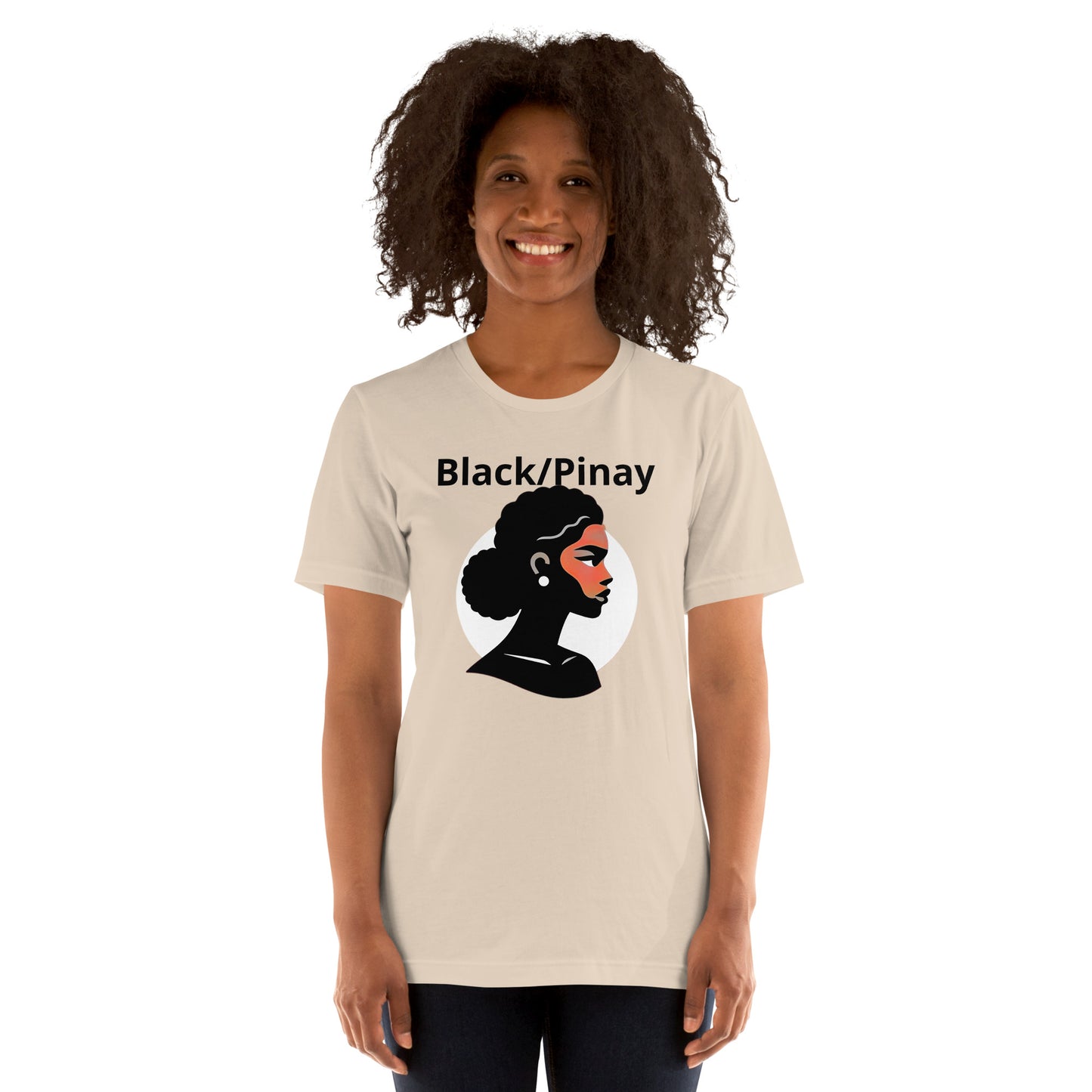 "Black and Pinay" (A) Unisex Filipino t-shirt