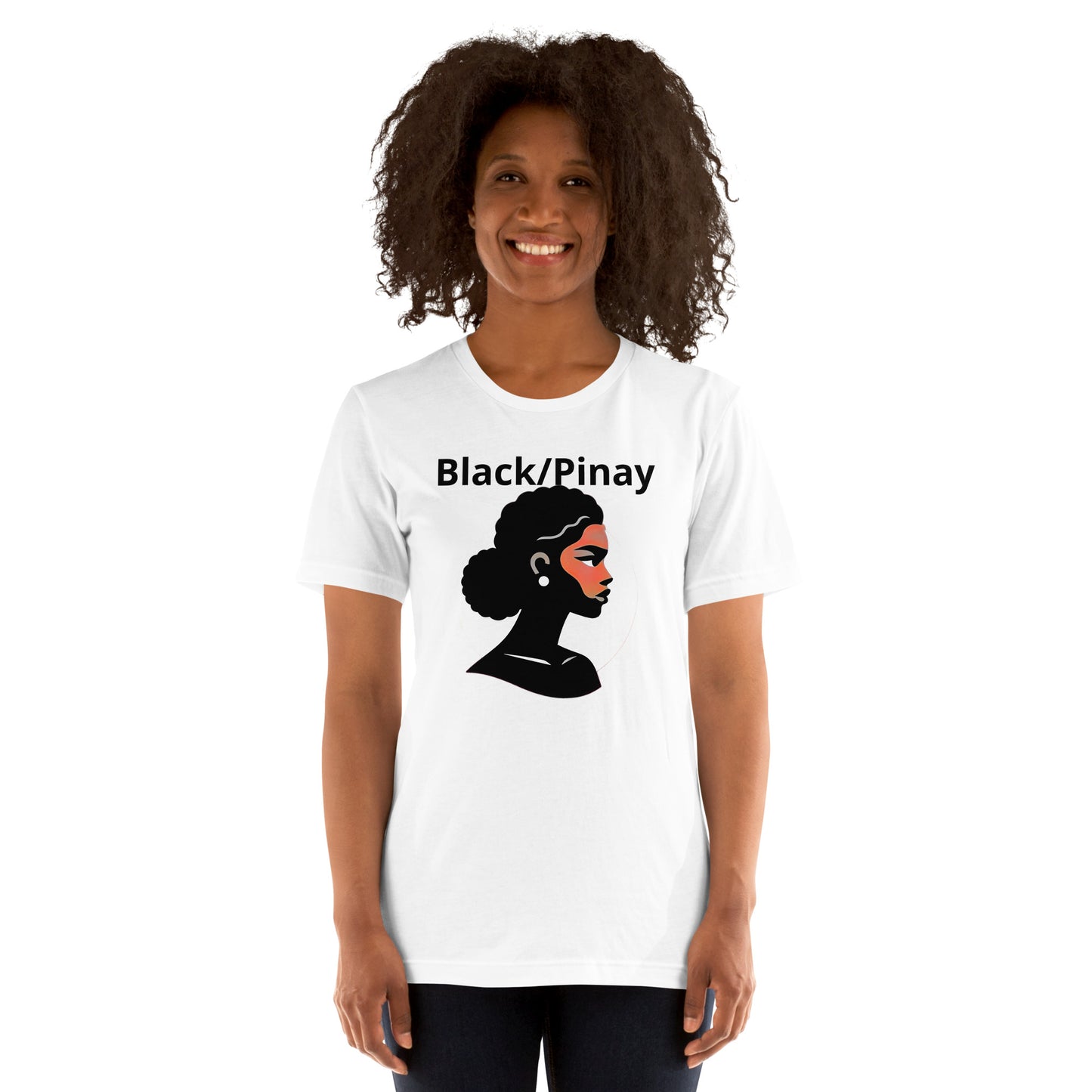 "Black and Pinay" (A) Unisex Filipino t-shirt