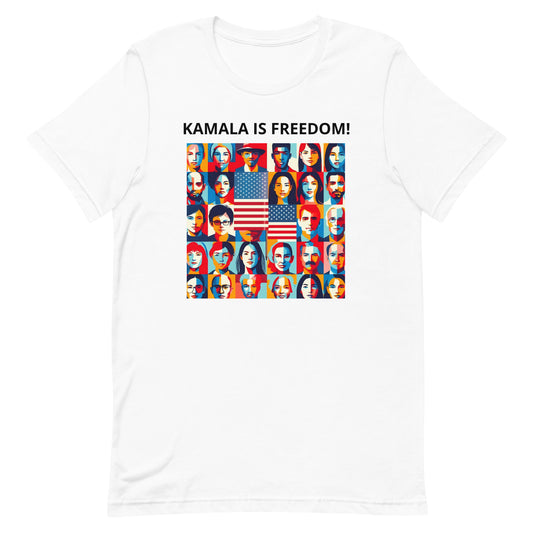 "Kamala is Freedom" Unisex t-shirt