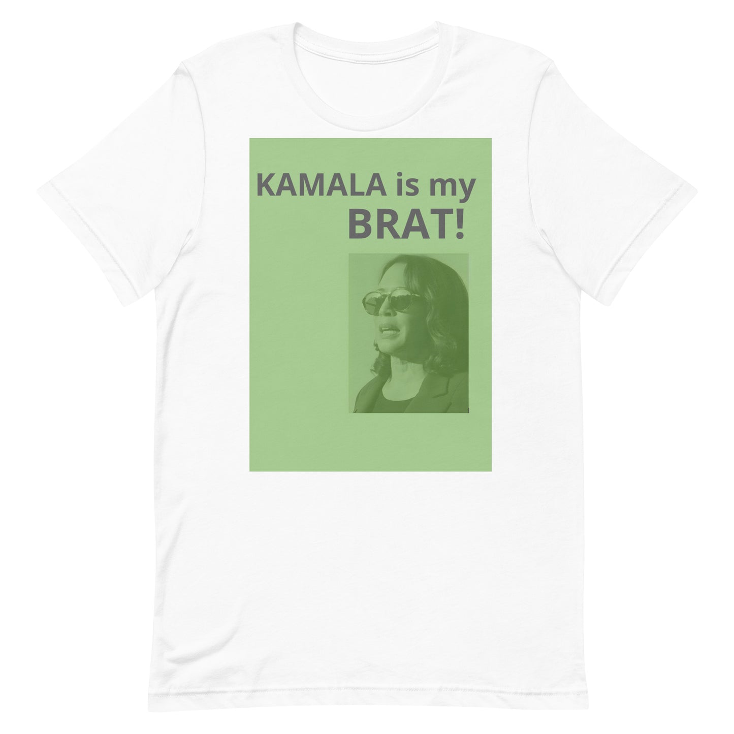 "Kamala is my BRAT!" Unisex Vote for Kamala t-shirt