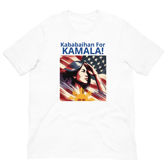 "Kababaihan for Kamala" Unisex Kamala for President t-shirt