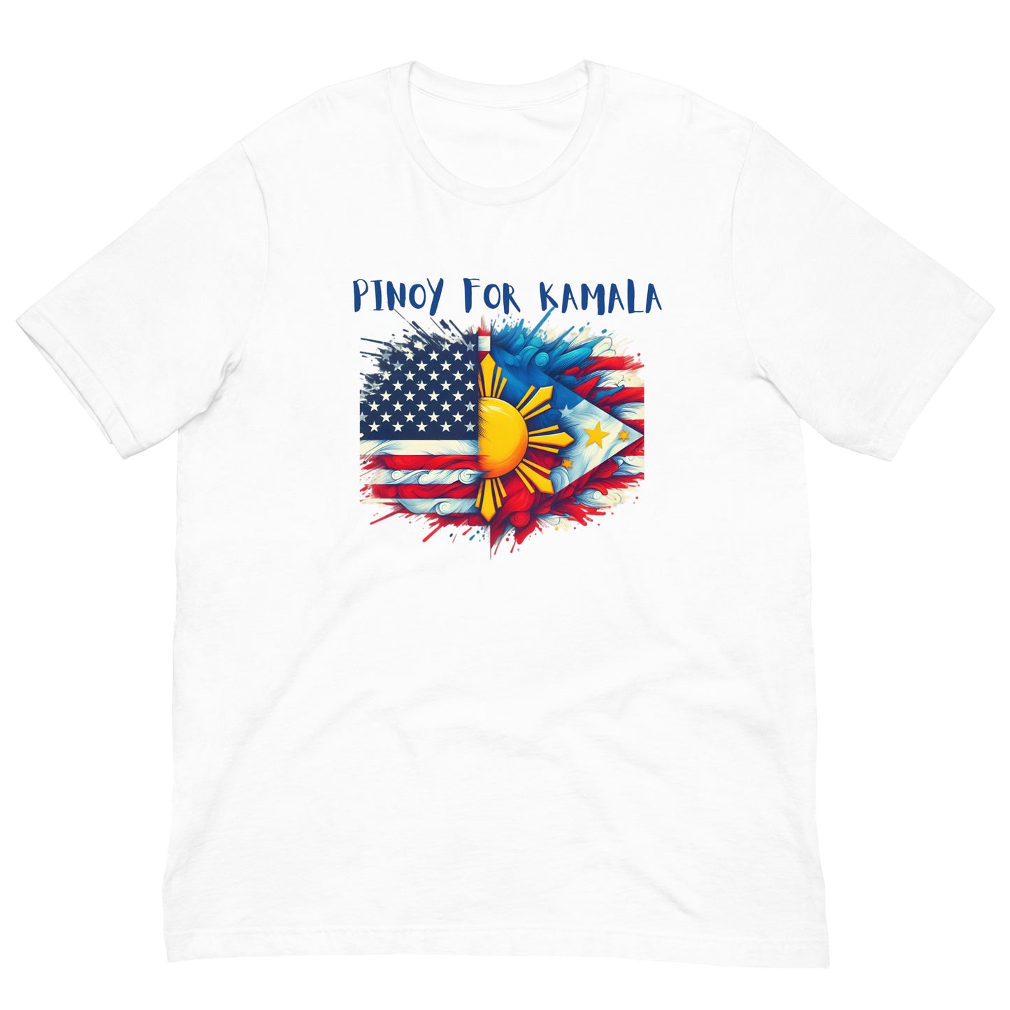 "Pinoy for Kamala" Unisex Filipino for Kamala as President t-shirt