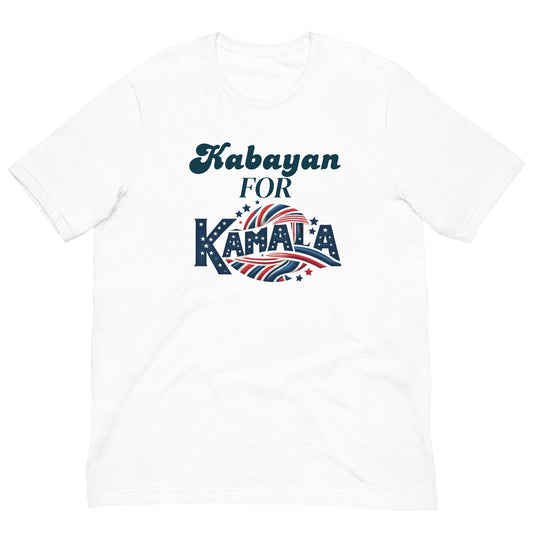 "Kabayan For Kamala" Unisex Kamala Harris For President Filipino t-shirt