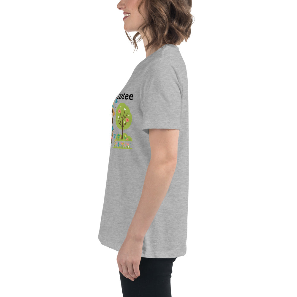 "mommee & cutee" (B) Women's Relaxed T-Shirt