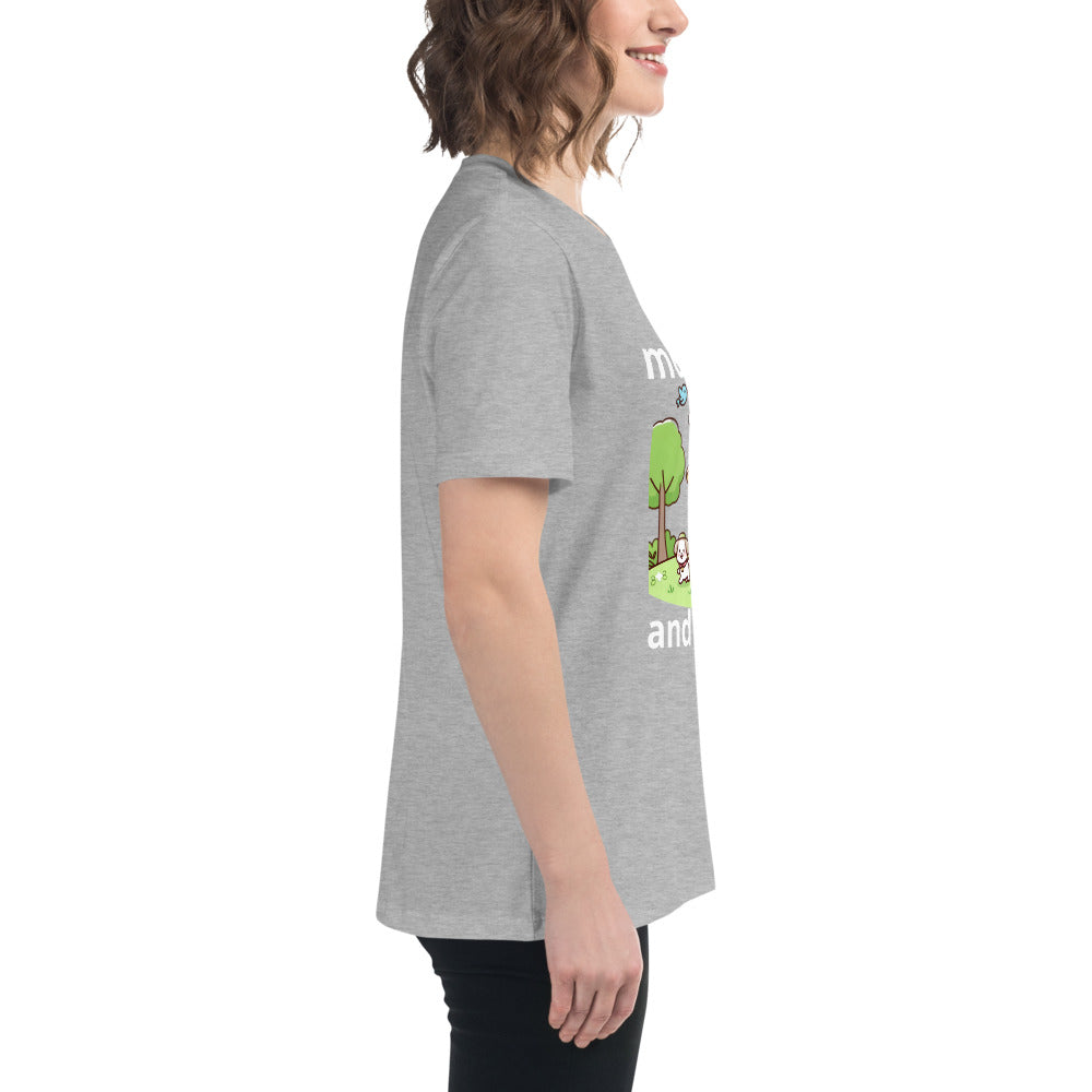 "mommee and cutee" (C) Women's Relaxed T-Shirt