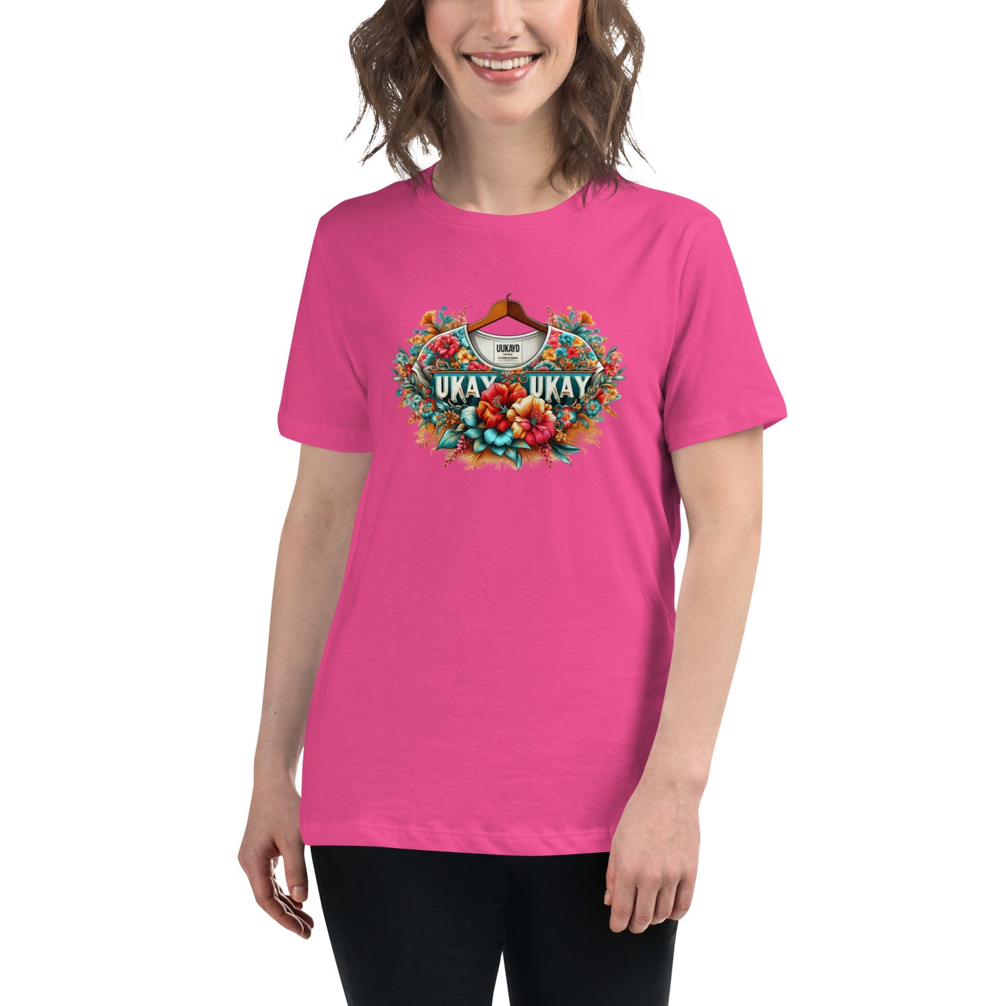 "Ukay Ukay" (A) Women's Relaxed T-Shirt