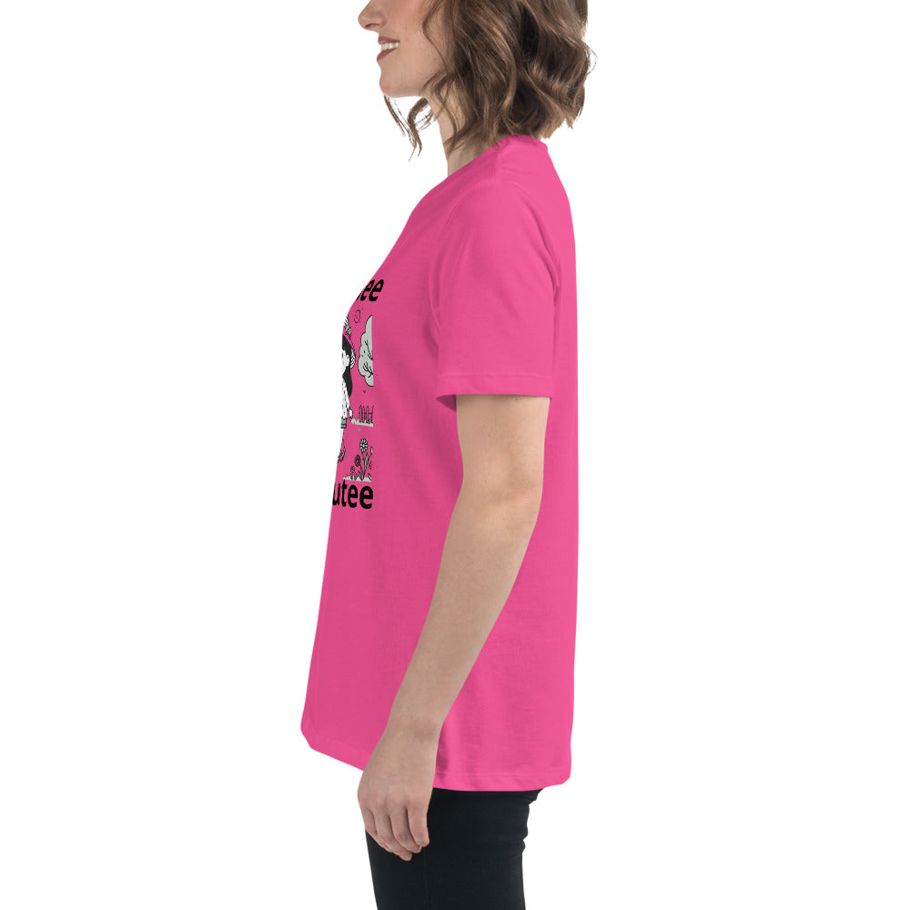 "mommee and cutee" (A) Women's Relaxed T-Shirt*