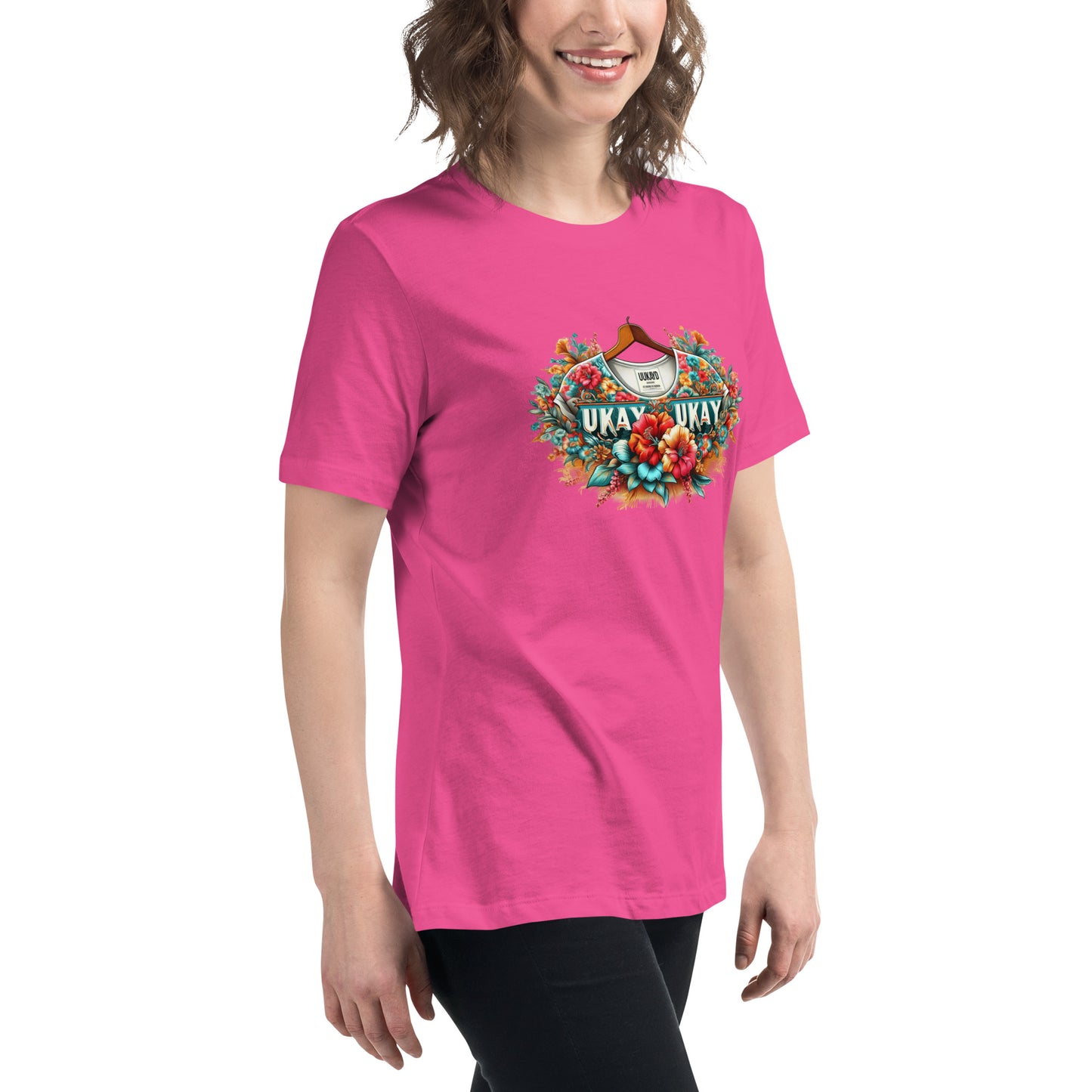 "Ukay Ukay" (A) Women's Relaxed T-Shirt