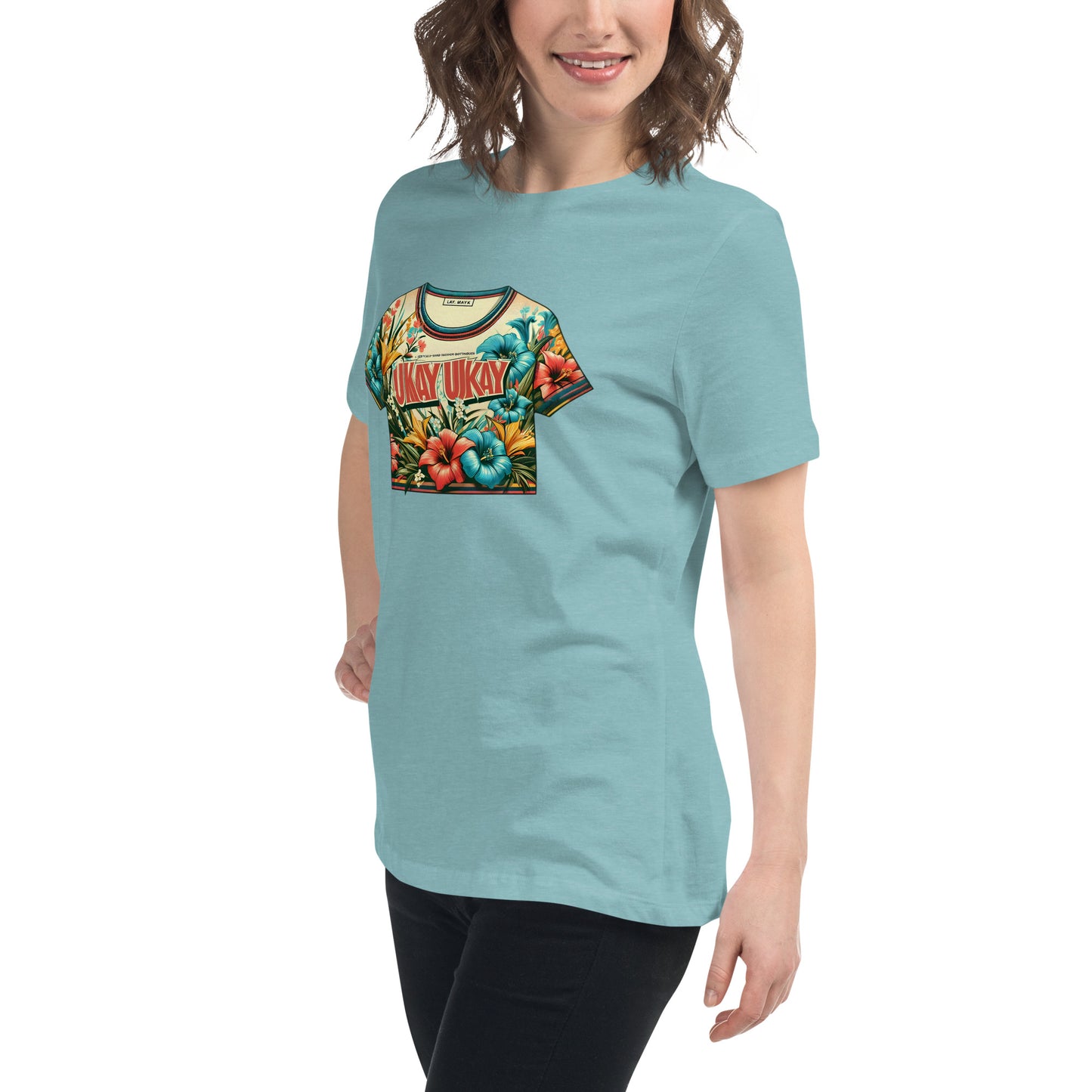 "Ukay Ukay" (B) Women's Relaxed T-Shirt