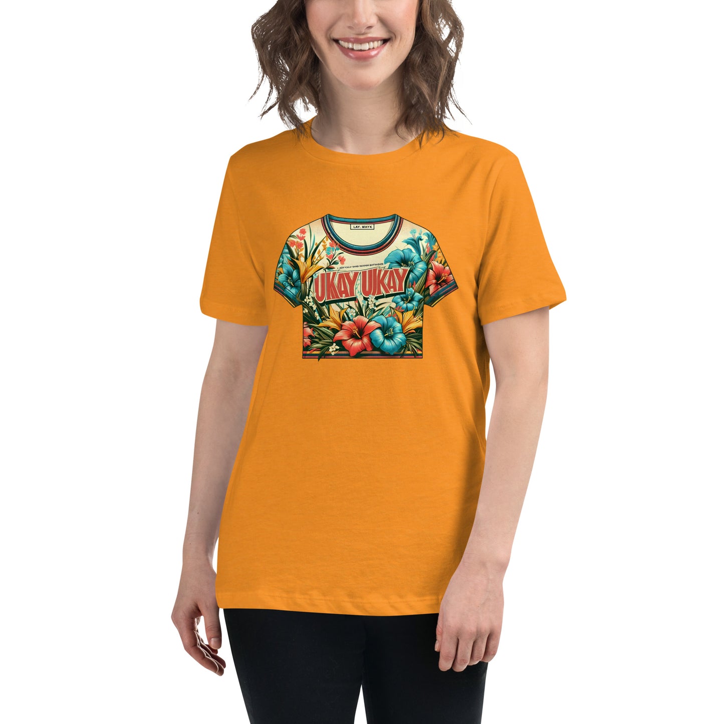 "Ukay Ukay" (B) Women's Relaxed T-Shirt