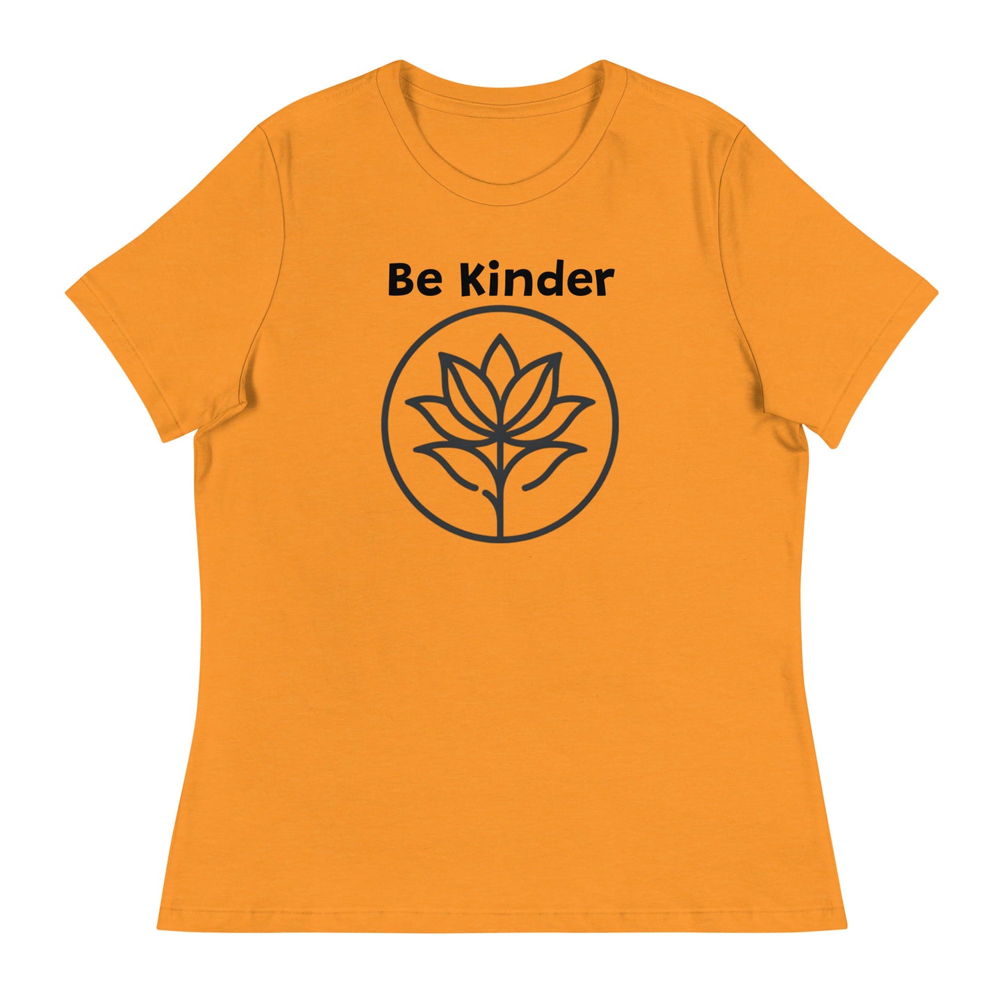 "Flower Logo" Women's Relaxed T-Shirt