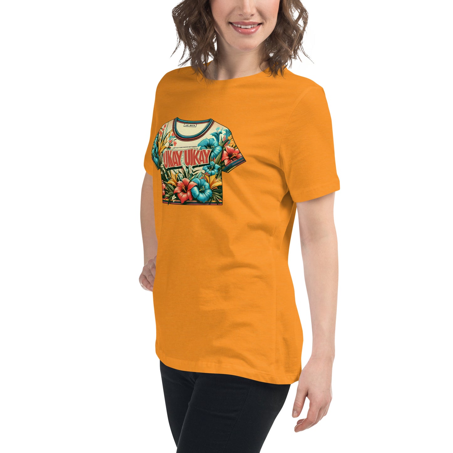 "Ukay Ukay" (B) Women's Relaxed T-Shirt