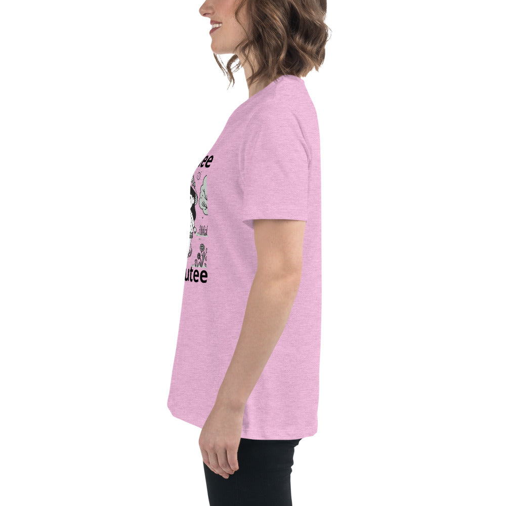 "mommee and cutee" (A) Women's Relaxed T-Shirt*