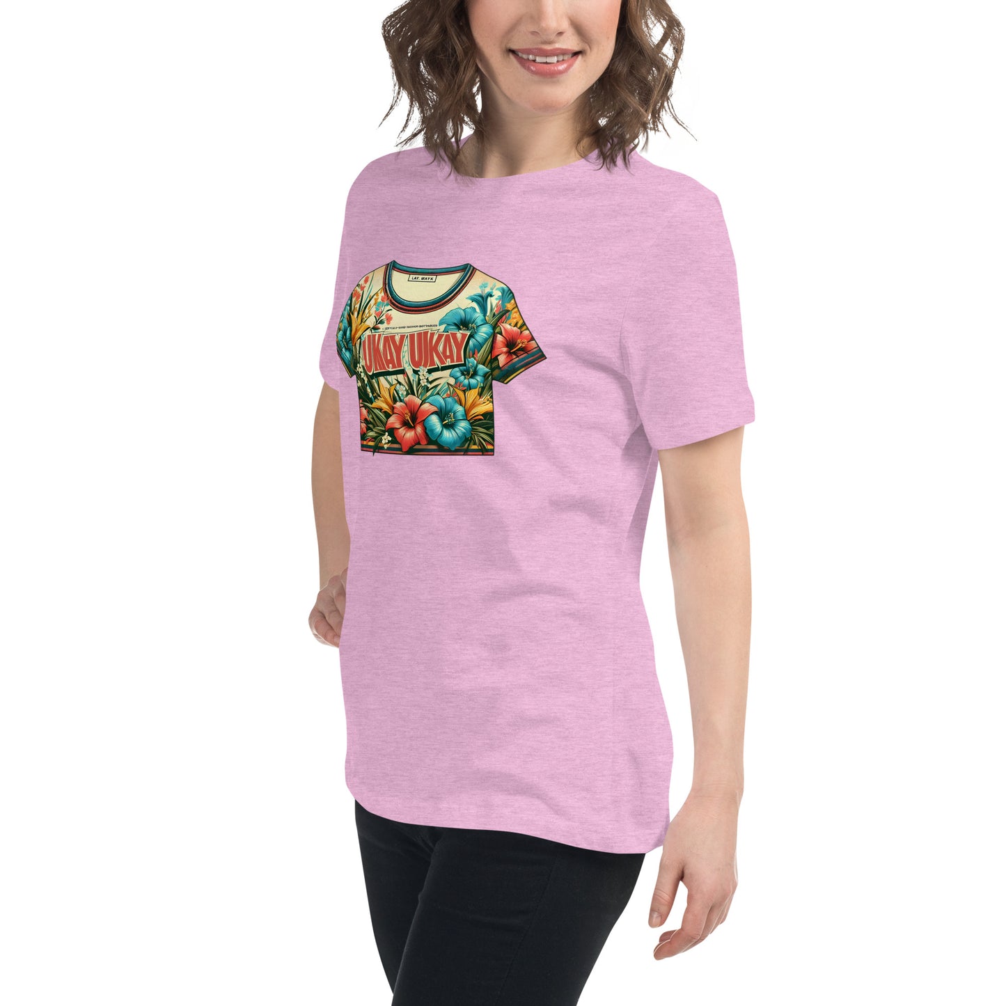 "Ukay Ukay" (B) Women's Relaxed T-Shirt