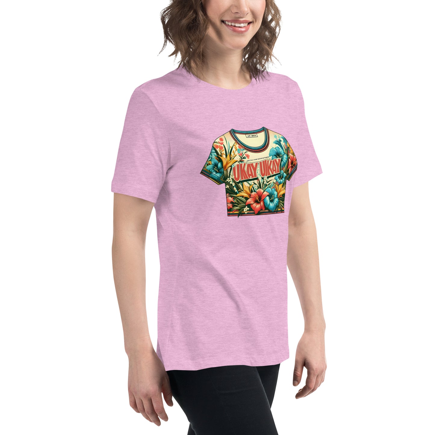 "Ukay Ukay" (B) Women's Relaxed T-Shirt