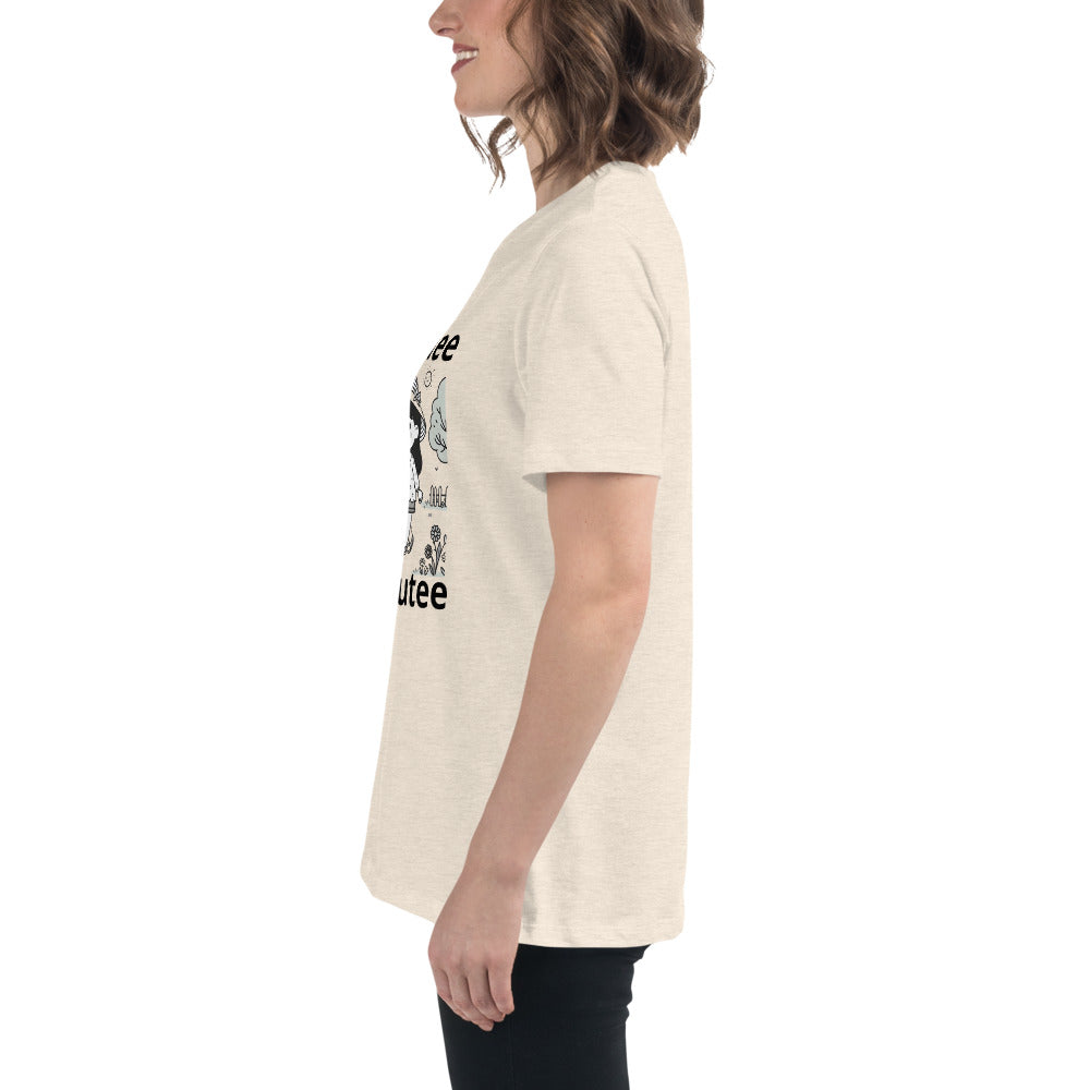 "mommee and cutee" (A) Women's Relaxed T-Shirt*