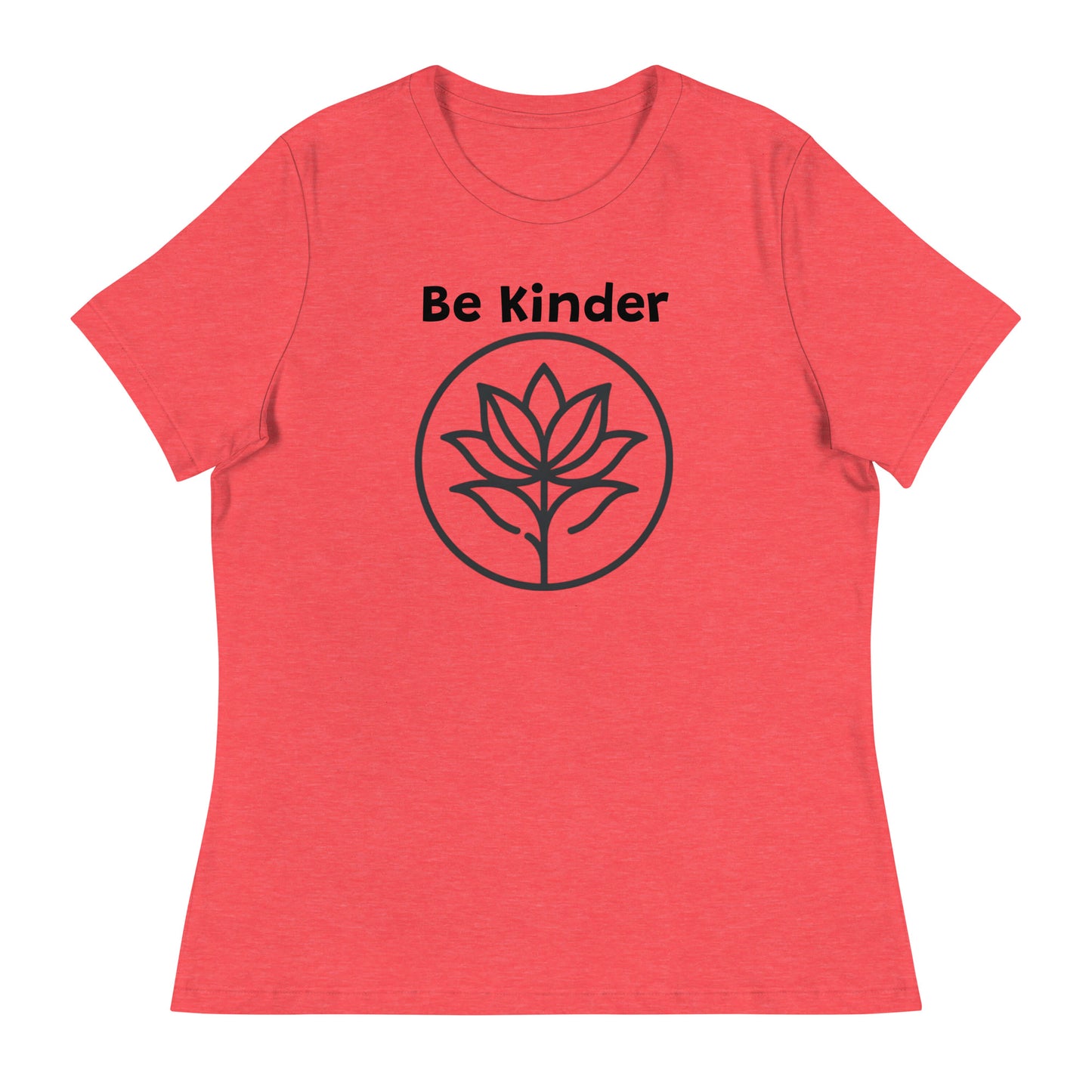 "Flower Logo" Women's Relaxed T-Shirt