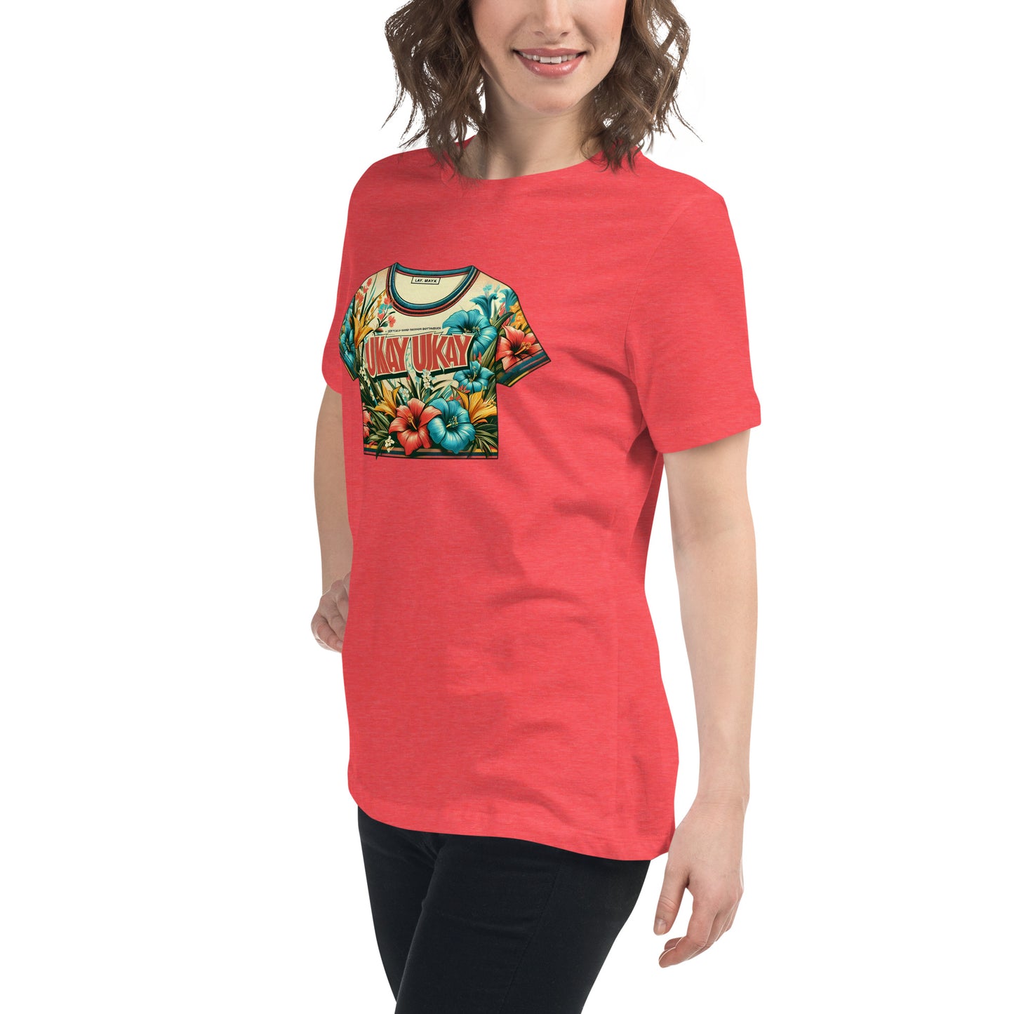 "Ukay Ukay" (B) Women's Relaxed T-Shirt