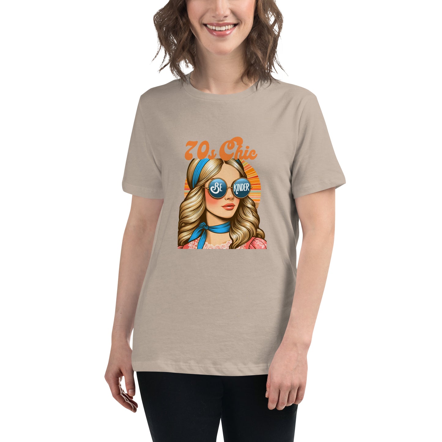 "Sunglasses" (C) Women's Relaxed T-Shirt