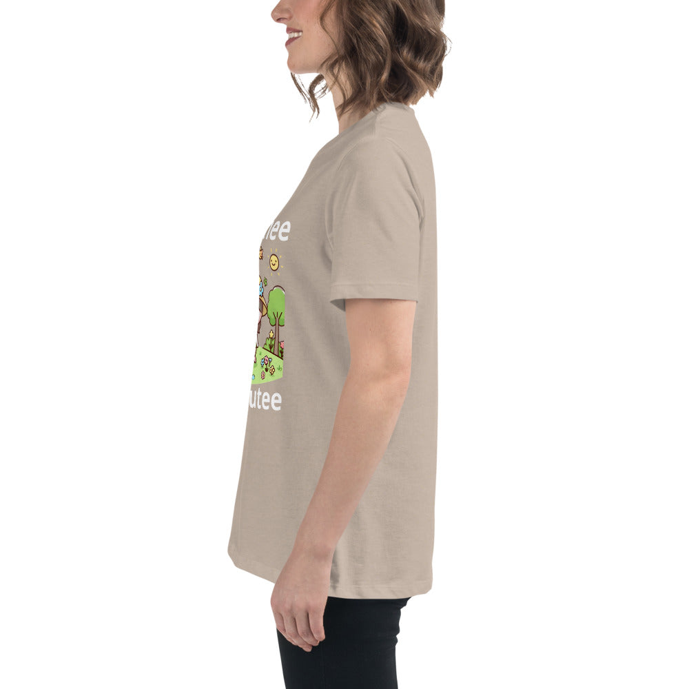 "mommee and cutee" (C) Women's Relaxed T-Shirt