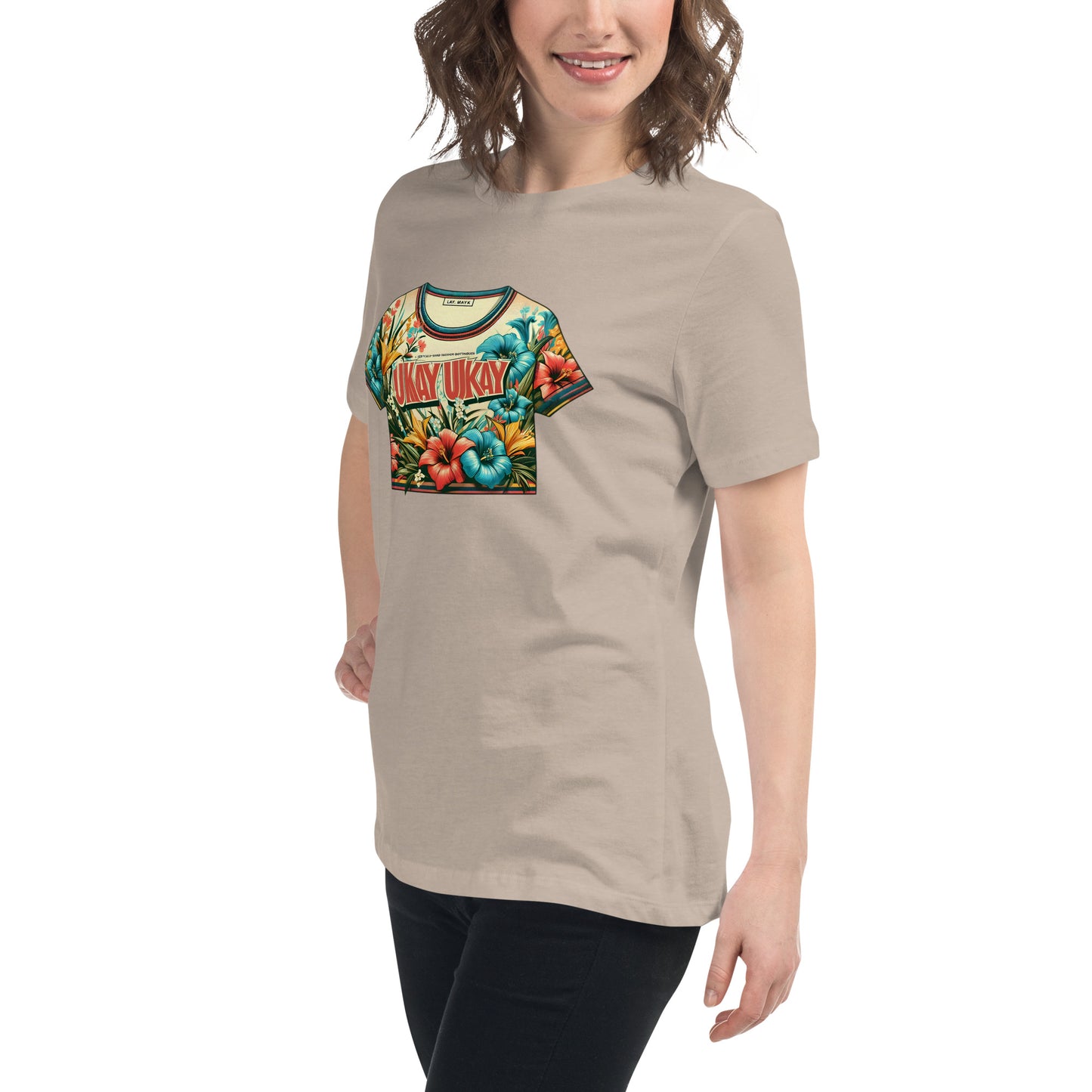 "Ukay Ukay" (B) Women's Relaxed T-Shirt