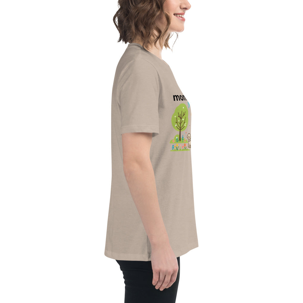 "mommee & cutee" (B) Women's Relaxed T-Shirt