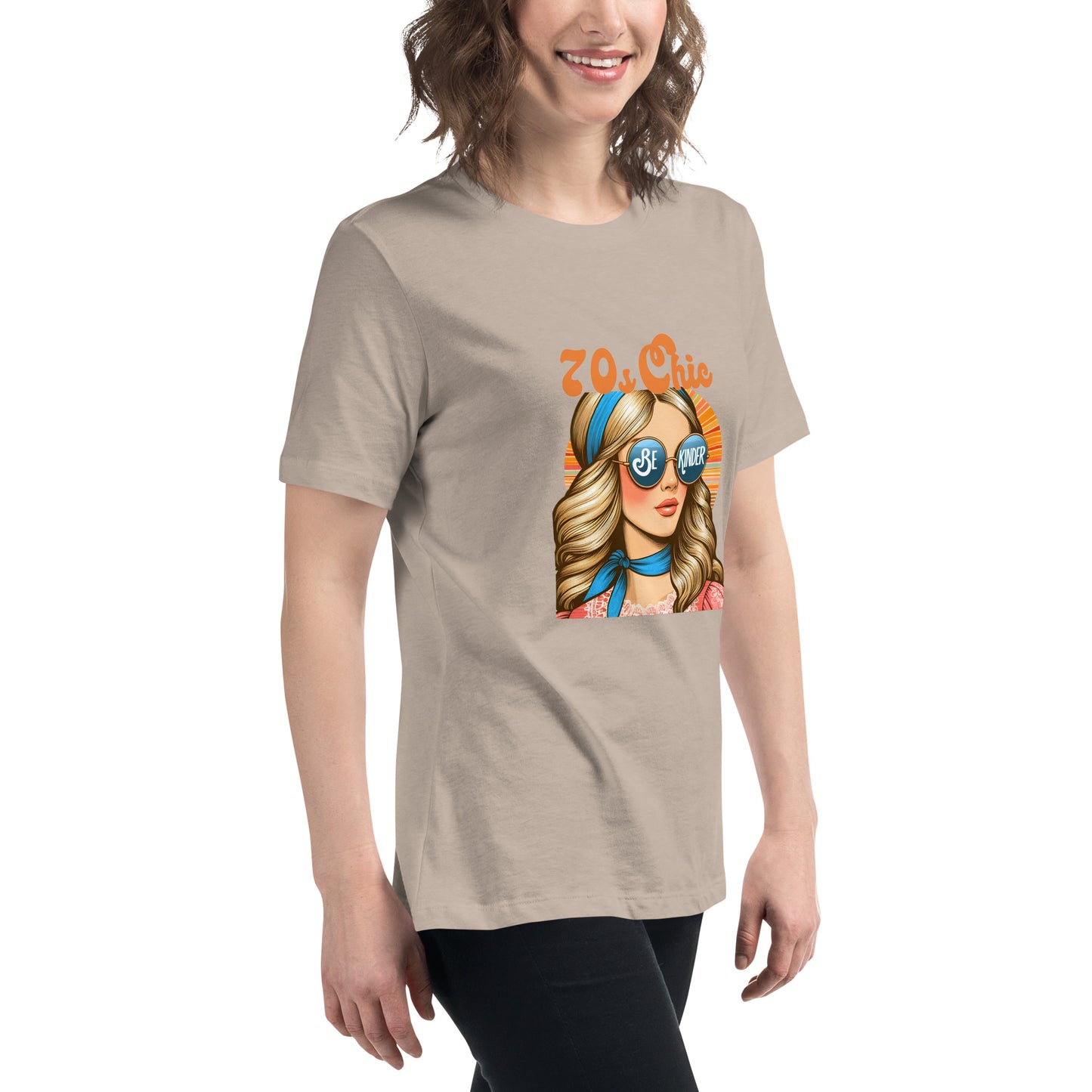 "Sunglasses" (C) Women's Relaxed T-Shirt