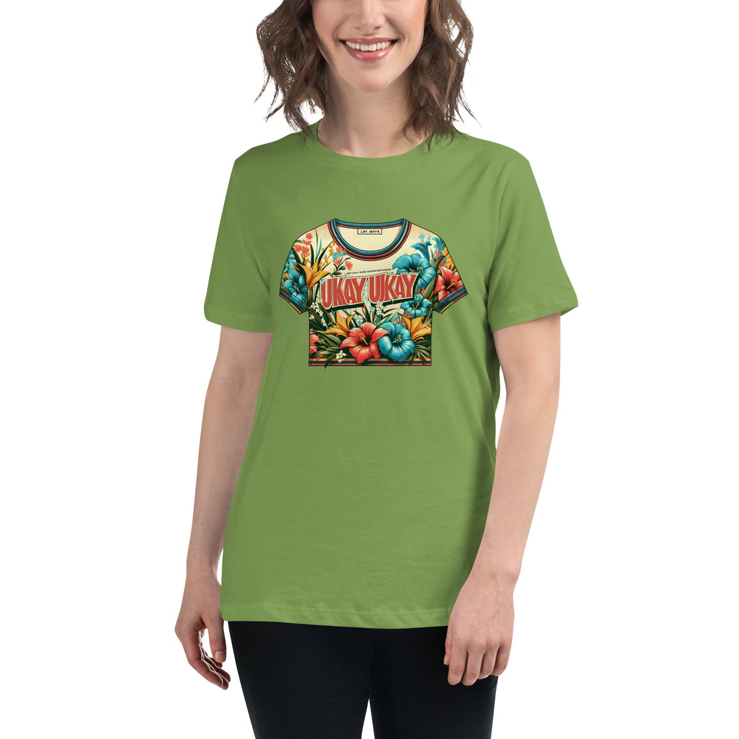 "Ukay Ukay" (B) Women's Relaxed T-Shirt