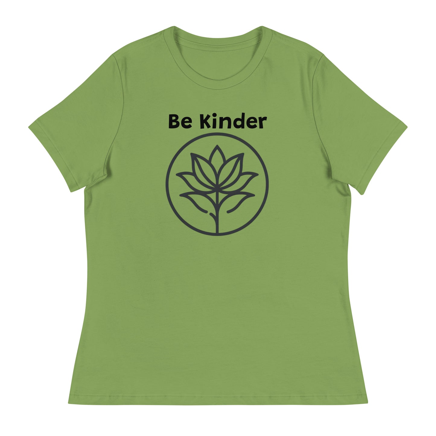 "Flower Logo" Women's Relaxed T-Shirt