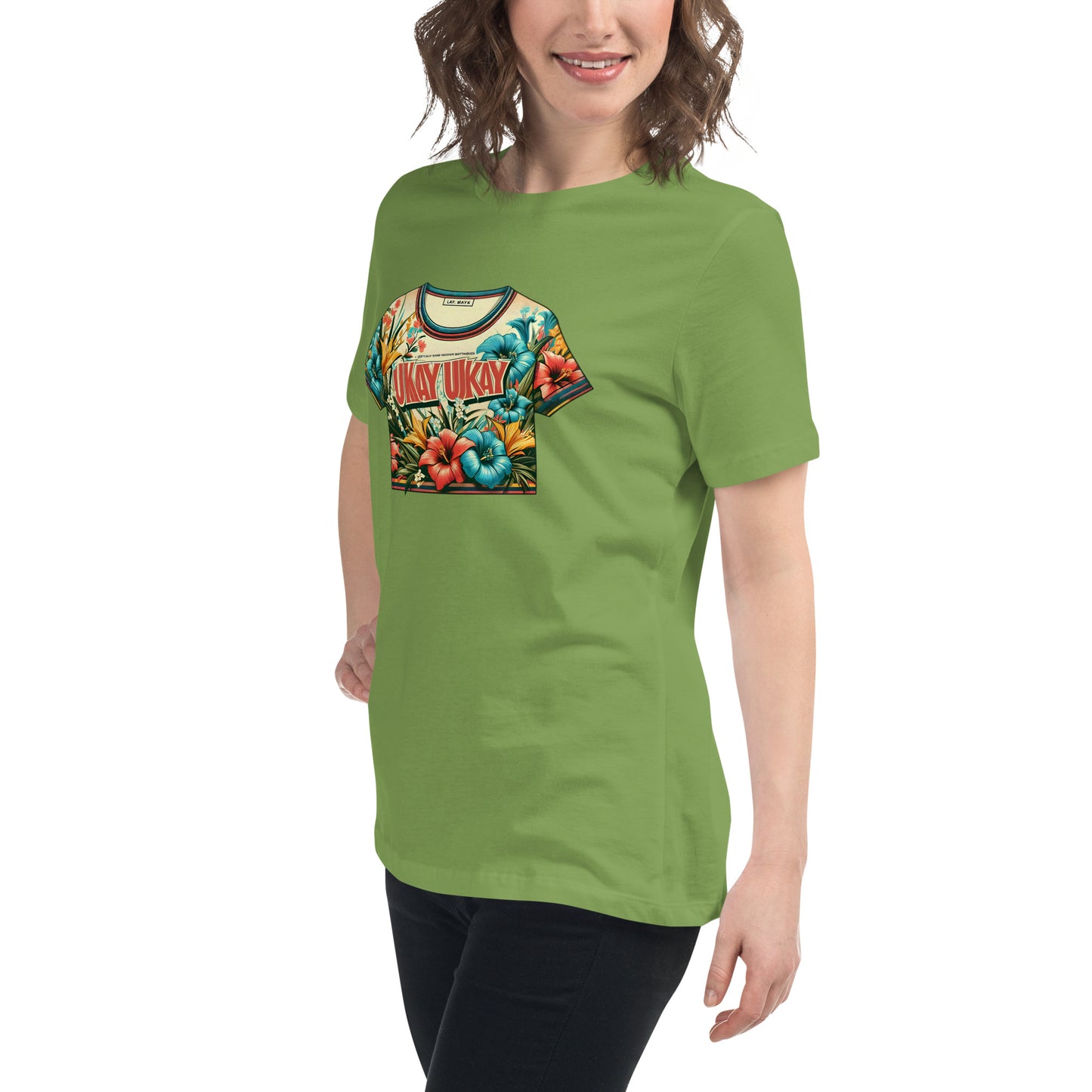 "Ukay Ukay" (B) Women's Relaxed T-Shirt