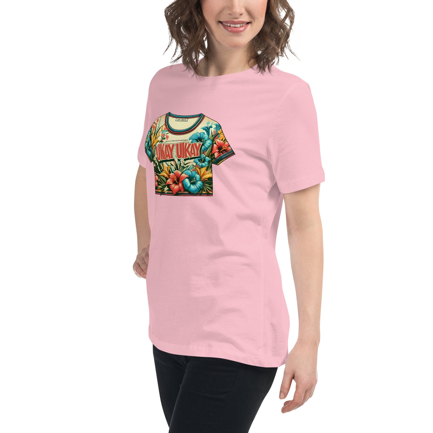 "Ukay Ukay" (B) Women's Relaxed T-Shirt