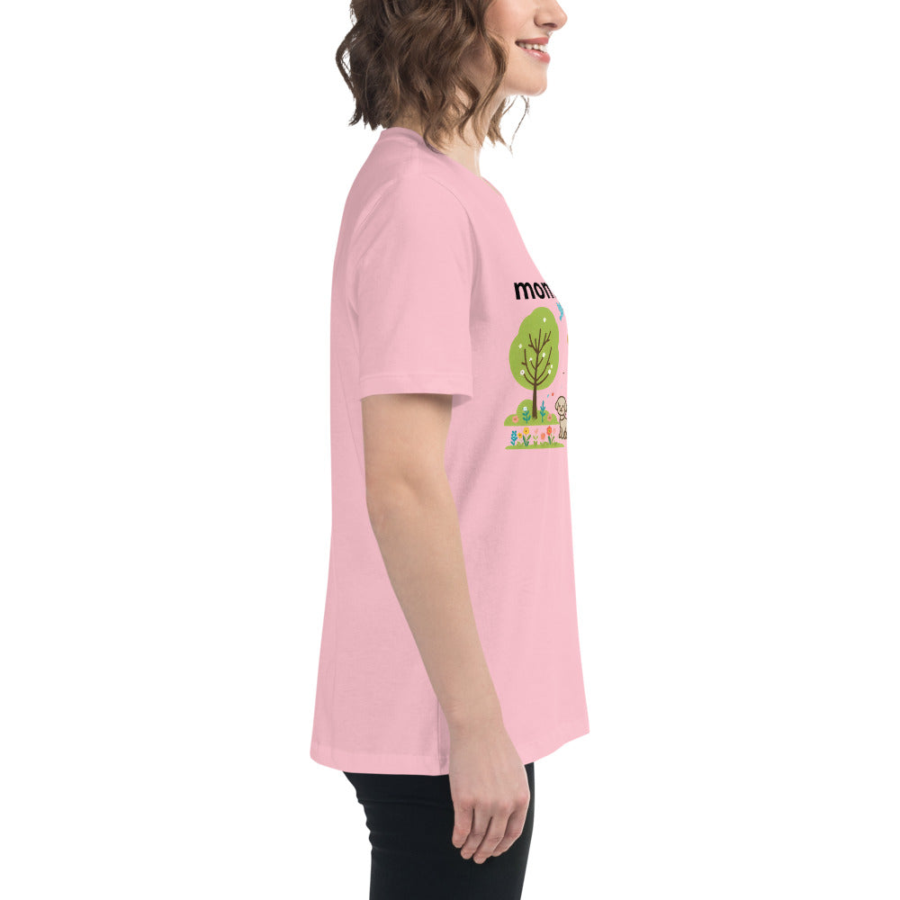 "mommee & cutee" (B) Women's Relaxed T-Shirt