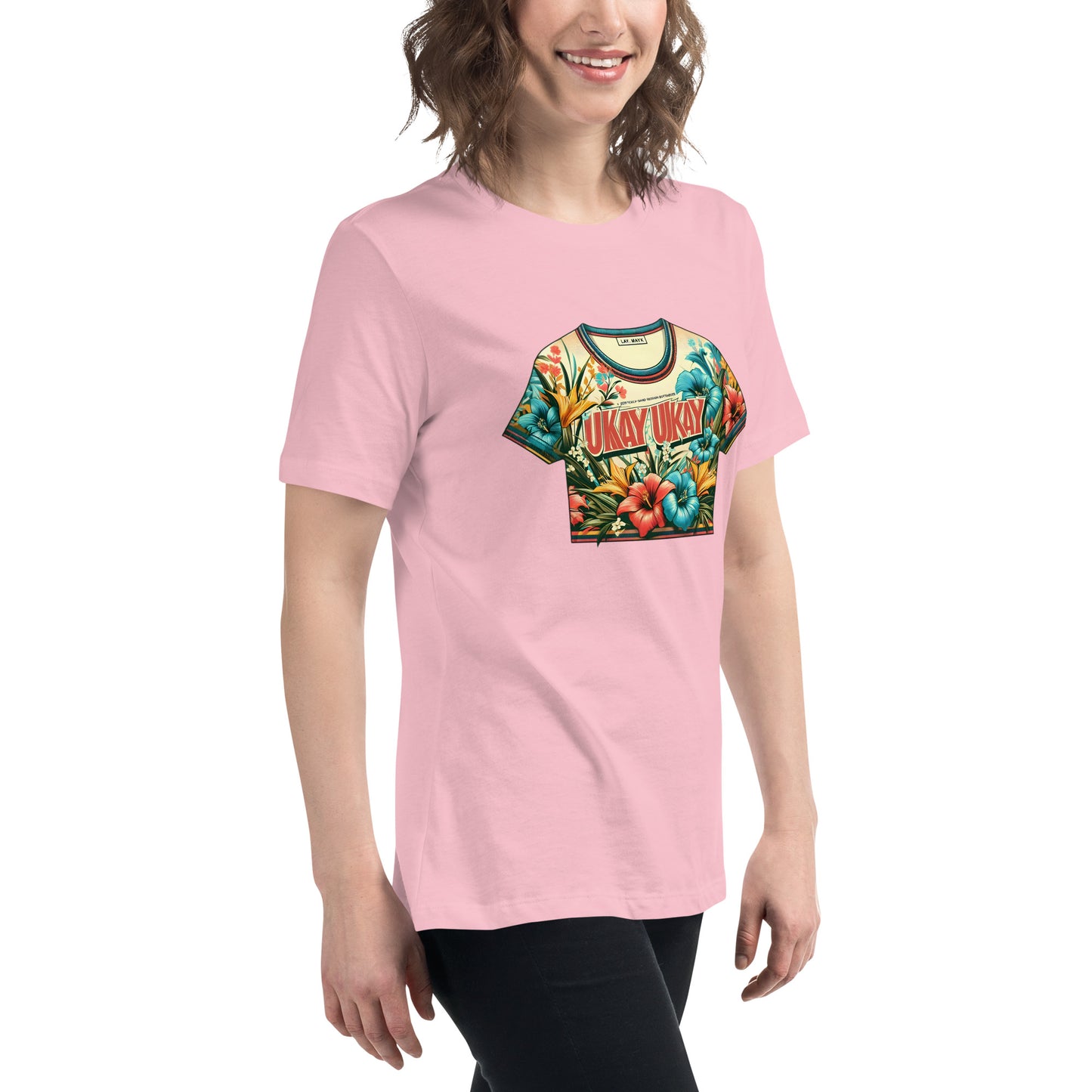 "Ukay Ukay" (B) Women's Relaxed T-Shirt