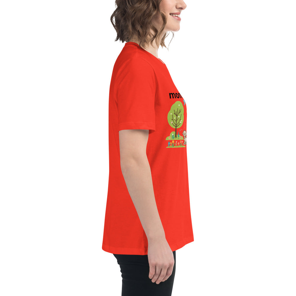 "mommee & cutee" (B) Women's Relaxed T-Shirt