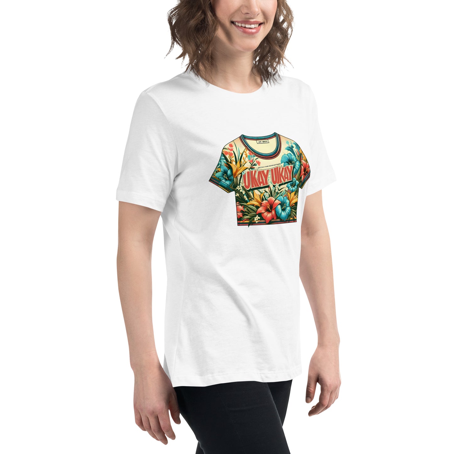 "Ukay Ukay" (B) Women's Relaxed T-Shirt